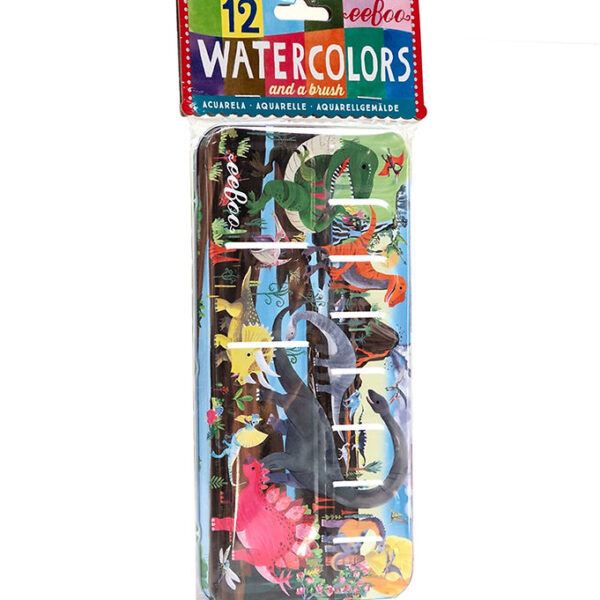 Eeboo Vandfarver - Dinosaur