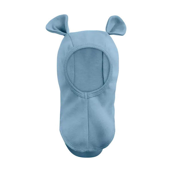 Elefanthue m. Ører Bomuldsrib - Windward Blue - 6-12 MDR.