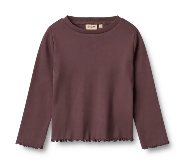 Else T-shirt Langærmet - Fudge - 4 ÅR