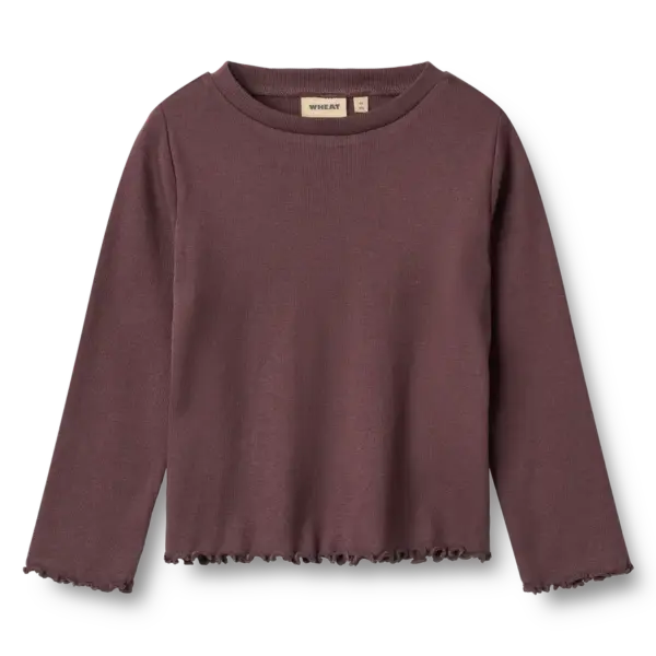 Else T-shirt Langærmet - Fudge - 4 ÅR