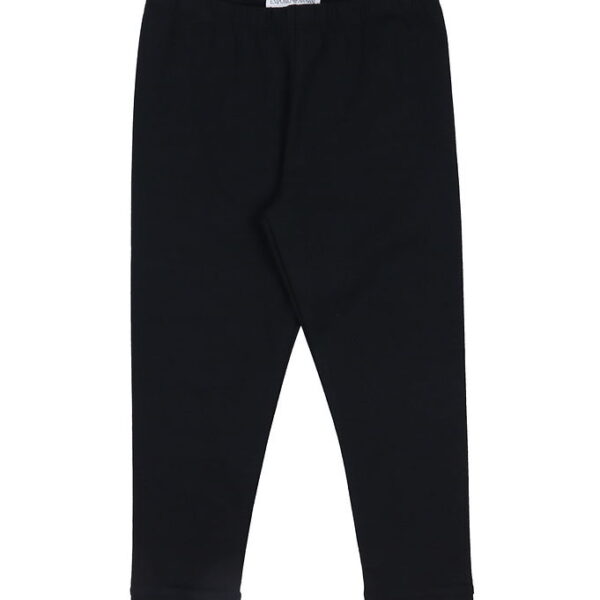 Emporio Armani Leggings - Navy m. Hvid