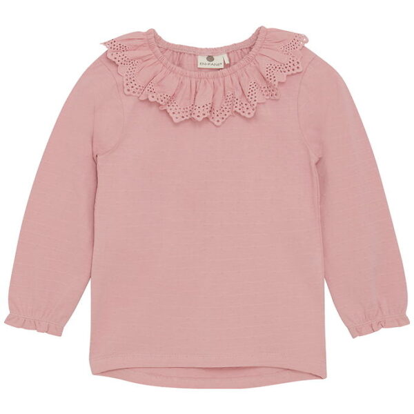 En Fant Bluse - Bridal Rose