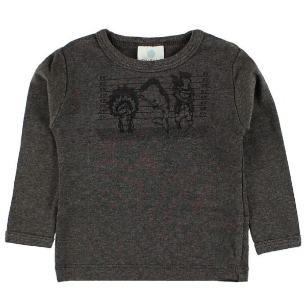 En Fant Bluse - Brunmeleret