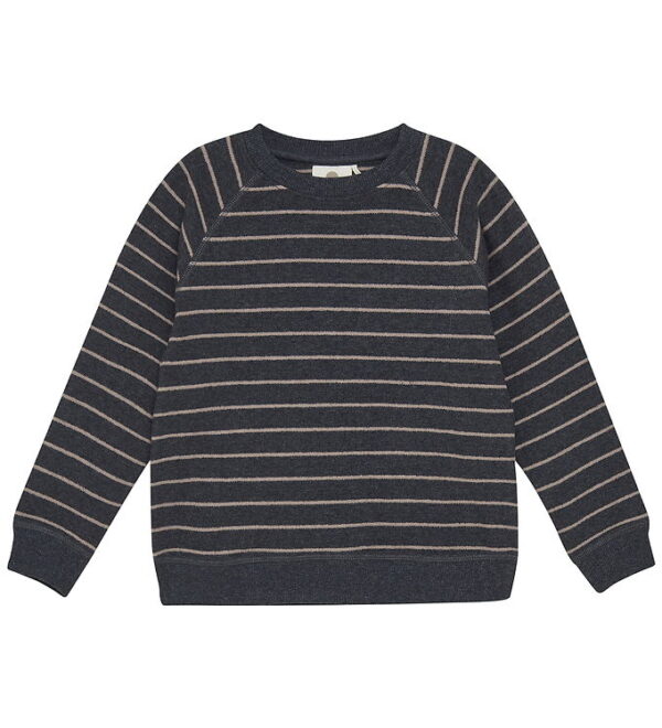 En Fant Bluse - Ebony m. Striber