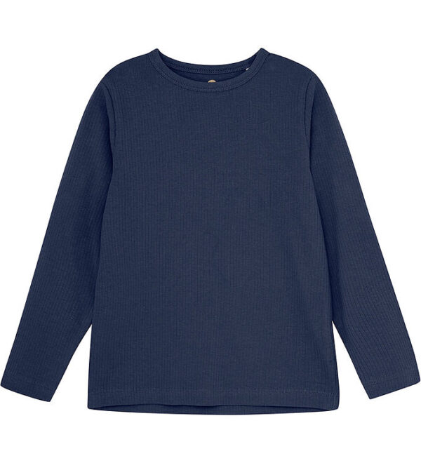 En Fant Bluse - Rib - Indigo Blue
