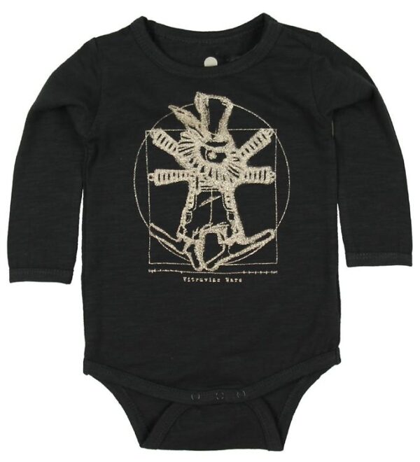 En Fant Body l/æ - Sort m. Guldprint En Fant Body l/æ - Sort m. Guldprint