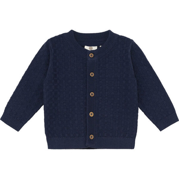 En Fant Cardigan - Strik - Medieval Blue