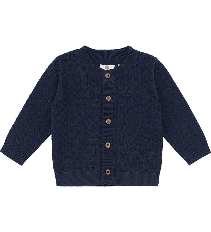 En Fant Cardigan - Strik - Medieval Blue En Fant Cardigan - Strik - Medieval Blue