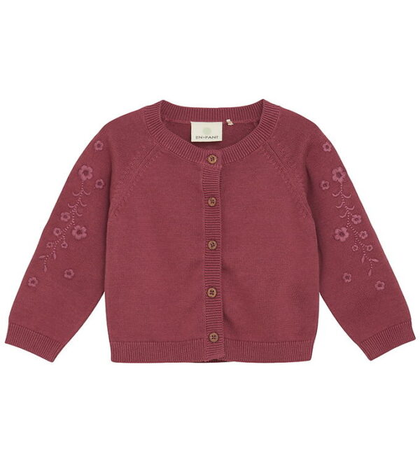 En Fant Cardigan - Strik - Roan Rouge En Fant Cardigan - Strik - Roan Rouge
