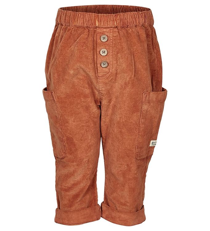En Fant Fløjlsbukser - Leather Brown En Fant Fløjlsbukser - Leather Brown