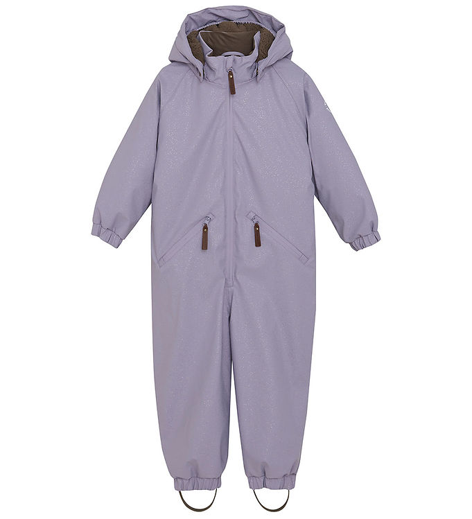 En Fant Flyverdragt - PU - Lavender Aura m. Glimmer En Fant Flyverdragt - PU - Lavender Aura m. Glimmer