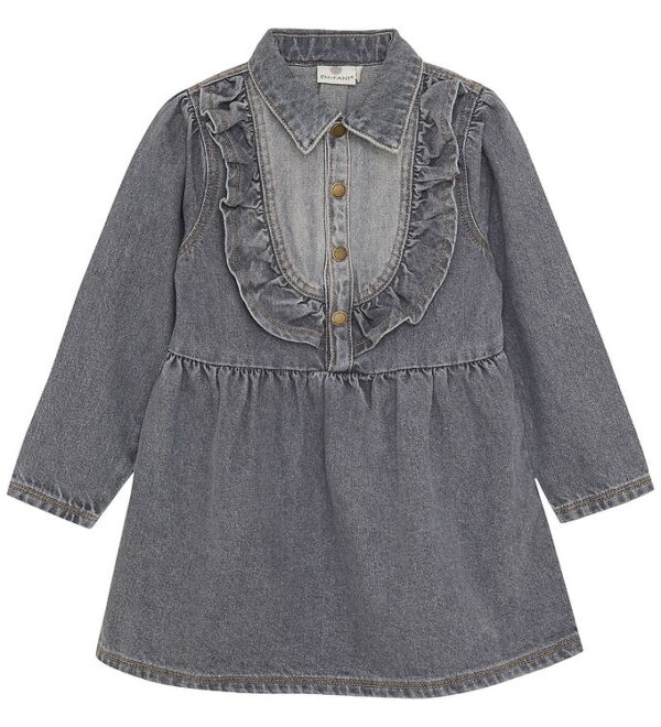 En Fant Kjole - Light Grey Denim