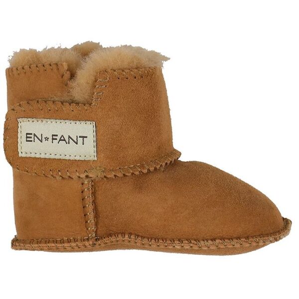 En Fant Lammeskindsfutter m. For - Leather Brown