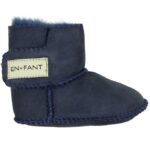 En Fant Lammeskindsfutter m. For - Navy