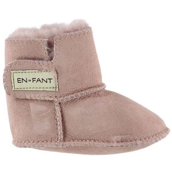 En Fant Lammeskindsfutter m. For - Rosa