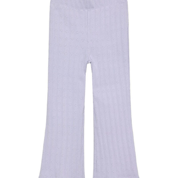En Fant Leggings - Pointelle - Purple Heather