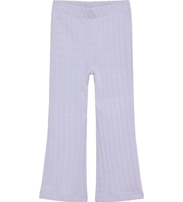 En Fant Leggings - Pointelle - Purple Heather