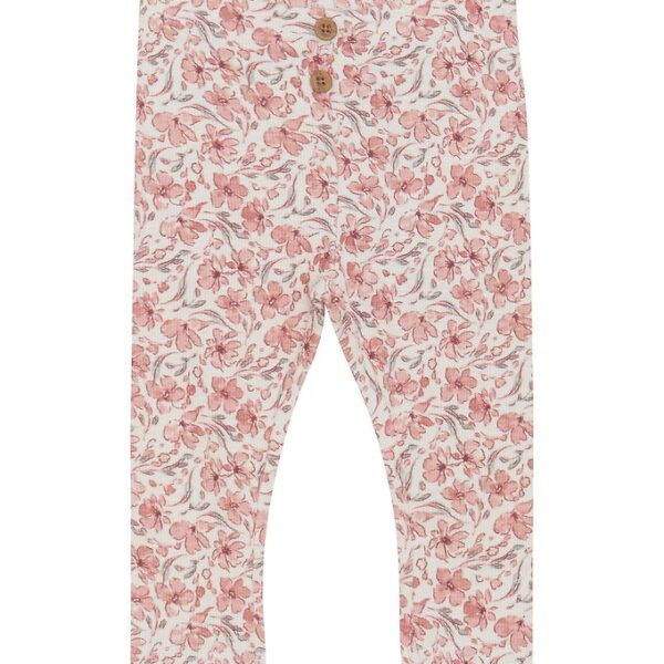 En Fant Leggings - Rib - AOP - Eggnog