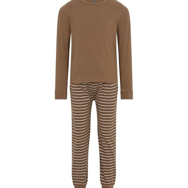 En Fant Nattøj - Sæt - Coca Mocha