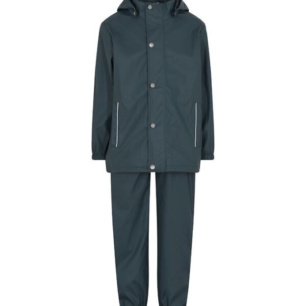 En Fant Regntøj m. Seler - PU - Dark Slate En Fant Regntøj m. Seler - PU - Dark Slate