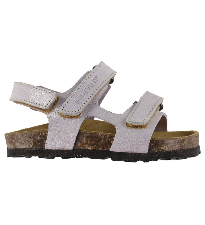 En Fant Sandaler - Nubuck Leather - Cloud Gray En Fant Sandaler - Nubuck Leather - Cloud Gray