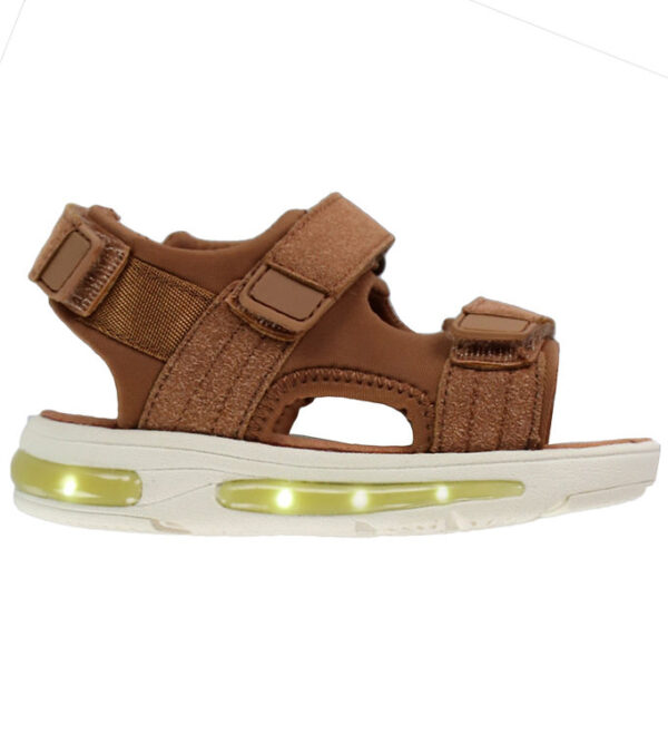 En Fant Sandaler - Velcro w. Light - Mocha Mousse En Fant Sandaler - Velcro w. Light - Mocha Mousse