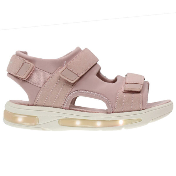 En Fant Sandaler - Velcro w. Light - Sepia Rose