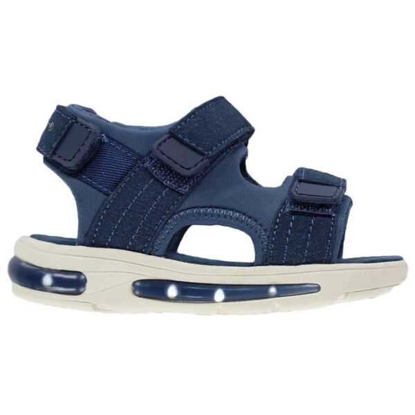 En Fant Sandaler - Velcro w. Light - Vintage Indigo