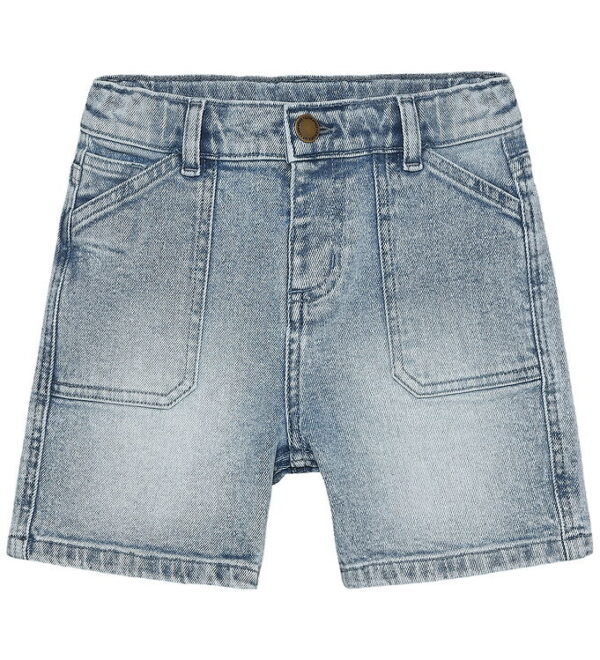 En Fant Shorts - Denim - Light Blue Denim En Fant Shorts - Denim - Light Blue Denim