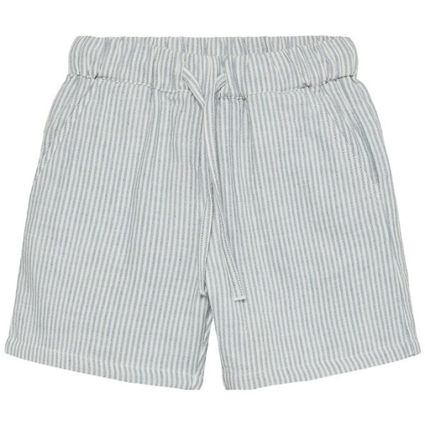 En Fant Shorts - Muslin Stripe - Citadel