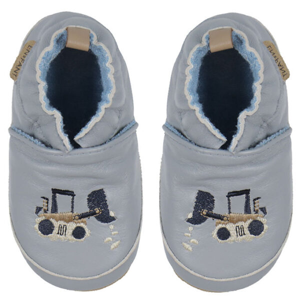 En Fant Skindfutter - Applique - Tradewinds m. Gravemaskine