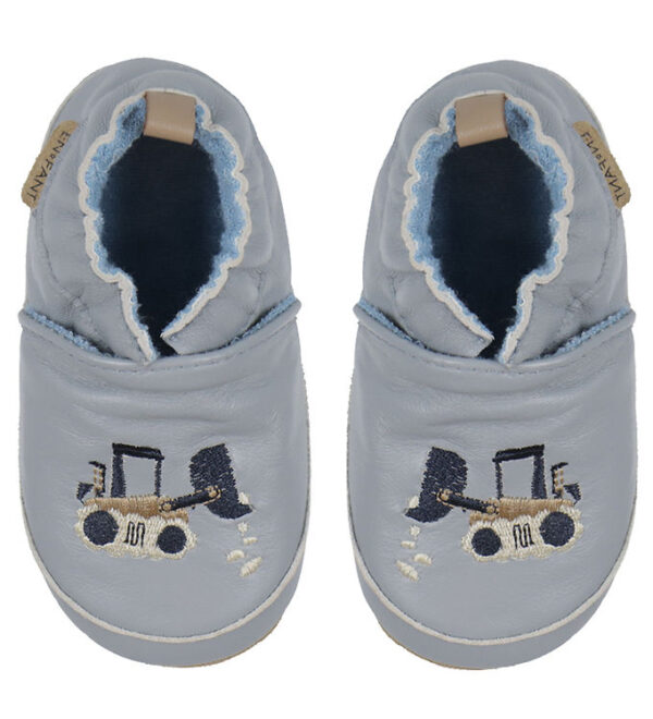 En Fant Skindfutter - Applique - Tradewinds m. Gravemaskine