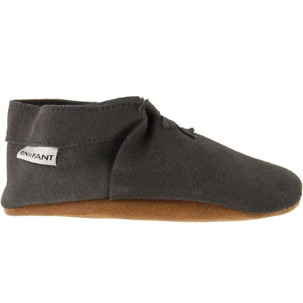 En Fant Skindfutter - Ruskind - Mørk Grå En Fant Skindfutter - Ruskind - Mørk Grå