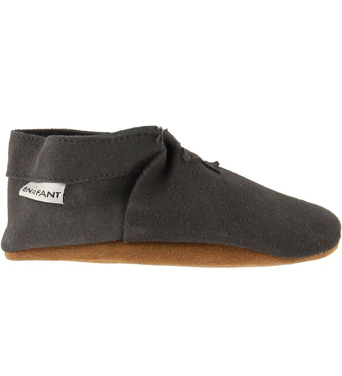 En Fant Skindfutter - Ruskind - Mørk Grå