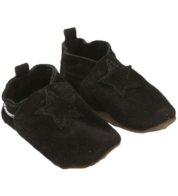 En Fant Skindfutter - Ruskind - Sort En Fant Skindfutter - Ruskind - Sort