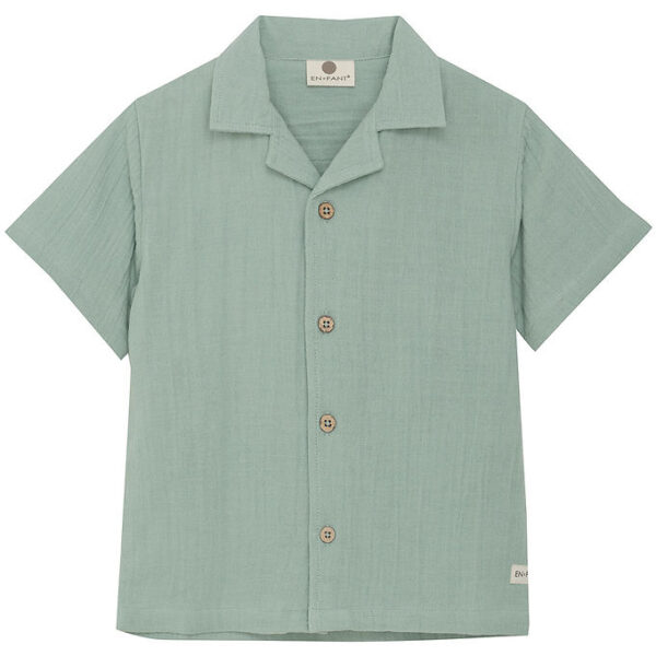 En Fant Skjorte - Musselin - Jadeite