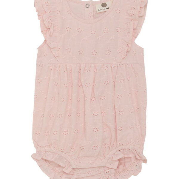 En Fant Sommerdragt - Romper - Veiled Rose