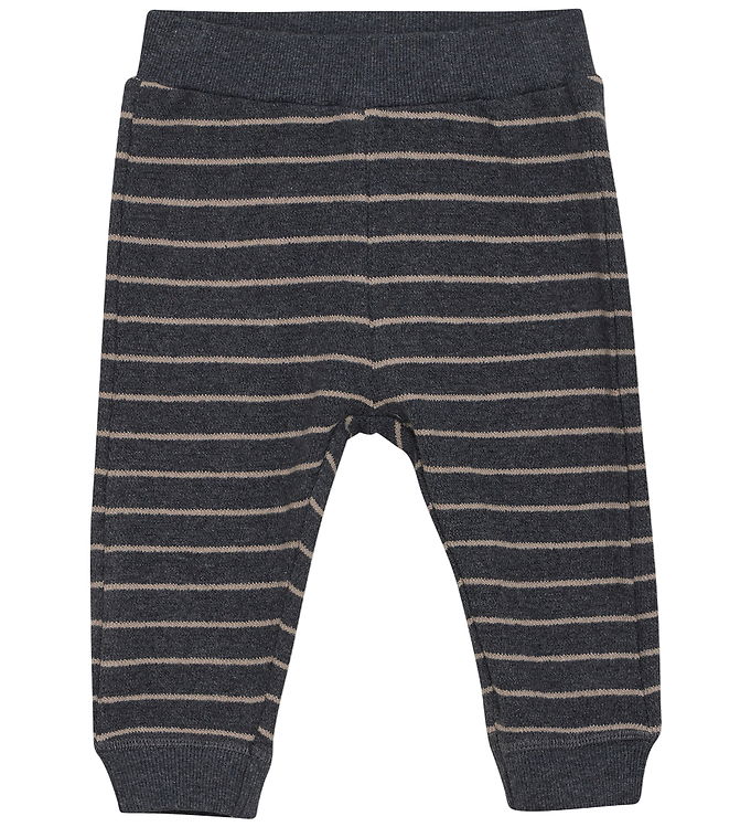 En Fant Sweatpants - Ebony m. Striber