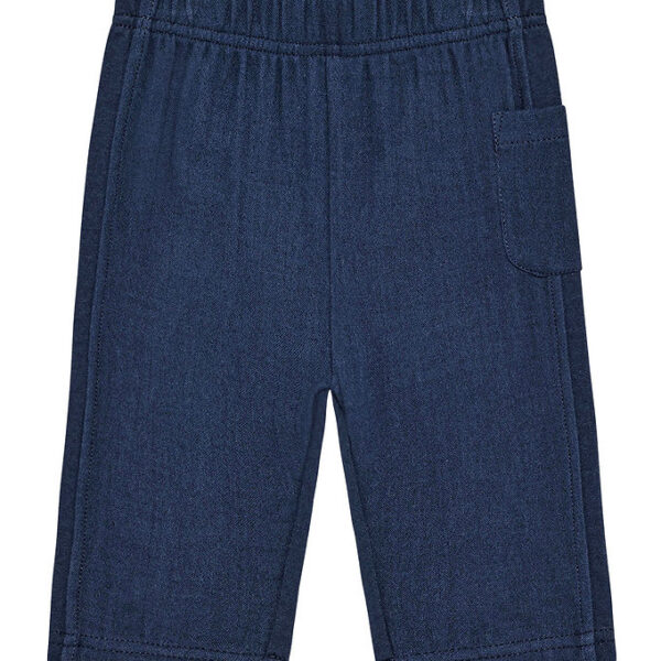 En Fant Sweatpants m. Musselin - Medieval Blue
