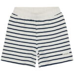 En Fant Sweatshorts - Stripe - Medieval Blue