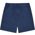 En Fant Sweatshorts m. Musselin - Medieval Blue