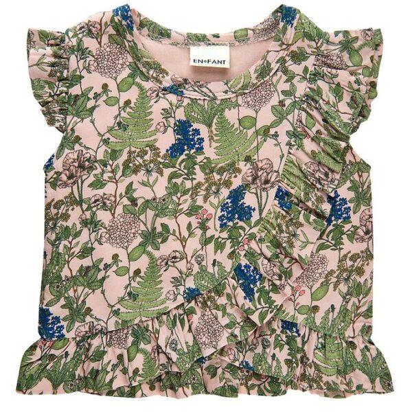 En Fant T-shirt - Cameo Rose m. Blomster En Fant T-shirt - Cameo Rose m. Blomster