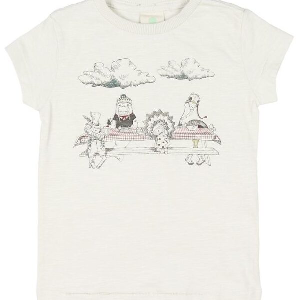 En Fant T-shirt - Creme m. Print
