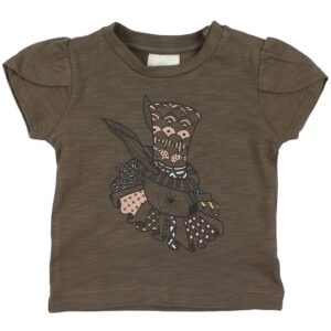 En Fant T-shirt - Gate - Mørk Grå m. Print