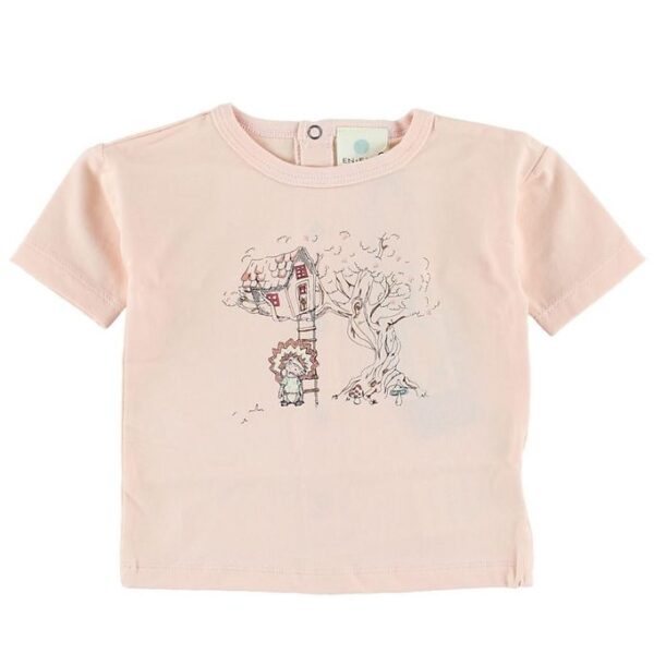 En Fant T-shirt - Lys rosa m. Print En Fant T-shirt - Lys rosa m. Print