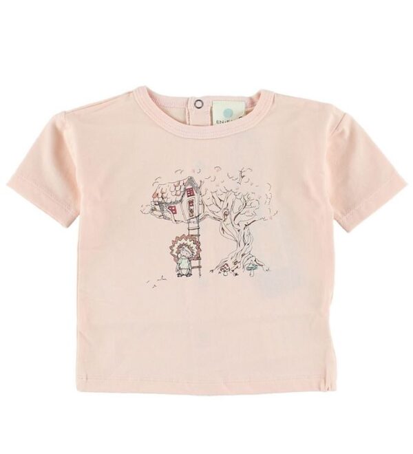 En Fant T-shirt - Lys rosa m. Print En Fant T-shirt - Lys rosa m. Print