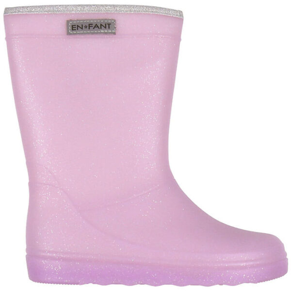 En Fant Termostøvler m. Glimmer - Lavender