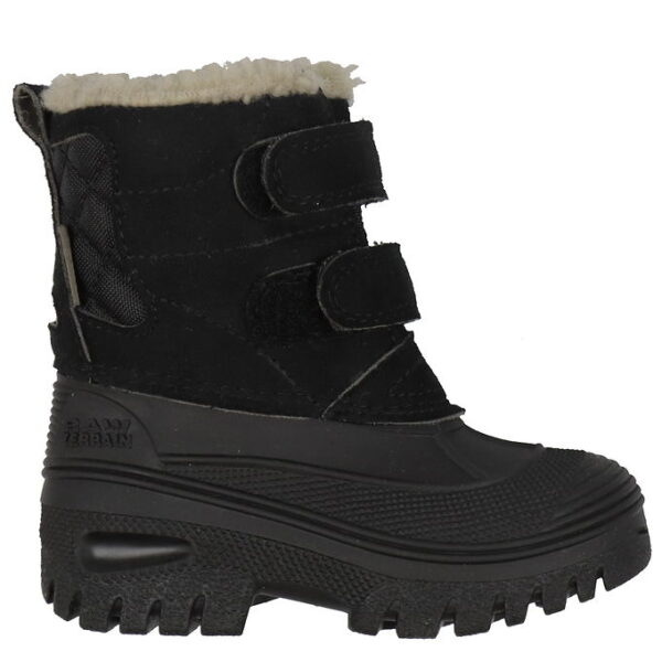 En Fant Vinterstøvler - Lightweight Velcro - Caviar