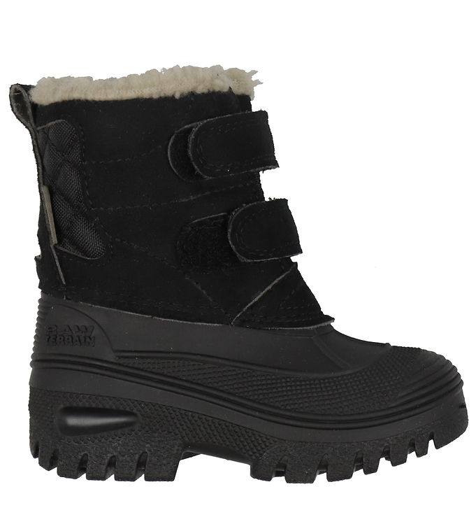 En Fant Vinterstøvler - Lightweight Velcro - Caviar En Fant Vinterstøvler - Lightweight Velcro - Caviar