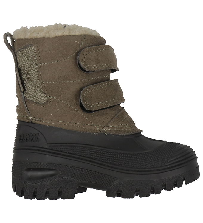 En Fant Vinterstøvler - Lightweight Velcro - Pine Bark En Fant Vinterstøvler - Lightweight Velcro - Pine Bark